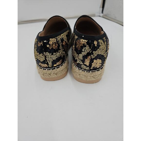 Jijixi Sequins Comfort Loafers Size 235 US 7 - Picture 3 of 5